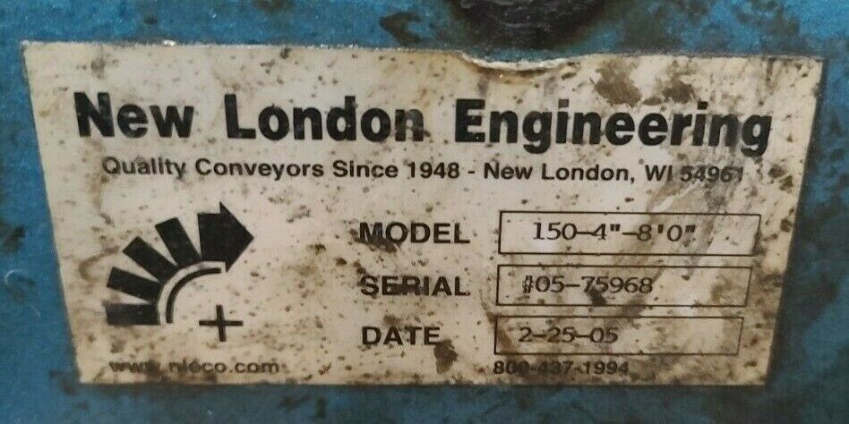 NEW LONDON ENGINEERING 150-4"8"0" Material Handling | ESS INDUSTRIAL