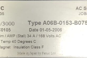 FANUC A06B-0153-B075#0008 Electrical/PLC/Automation | ESS INDUSTRIAL (7)